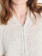 Niby Zippered Cardigan