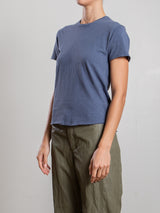 Classic Crewneck Tee in Supima Slub - Denim