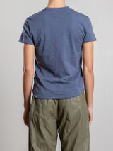 Classic Crewneck Tee in Supima Slub - Denim