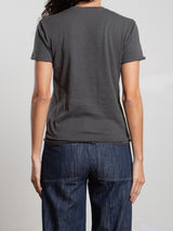 Classic Crewneck Tee in Supima Slub - Lava