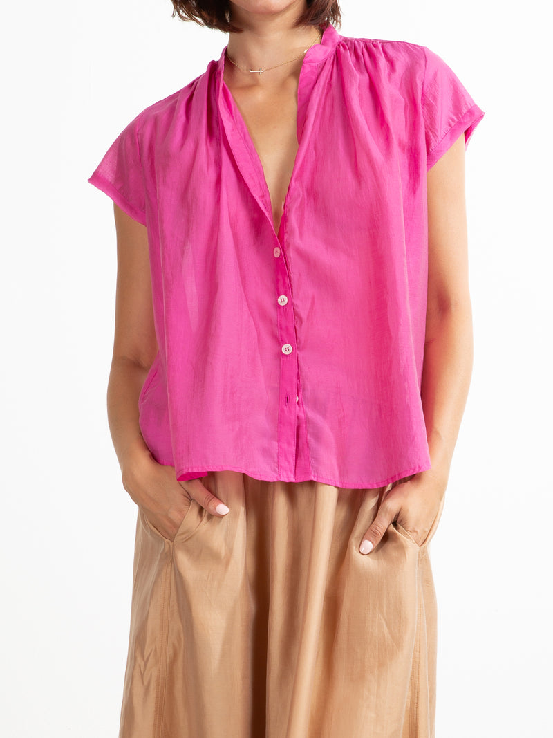 Blaire Shirt in Gossamer - Orchid