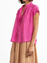 Blaire Shirt in Gossamer - Orchid