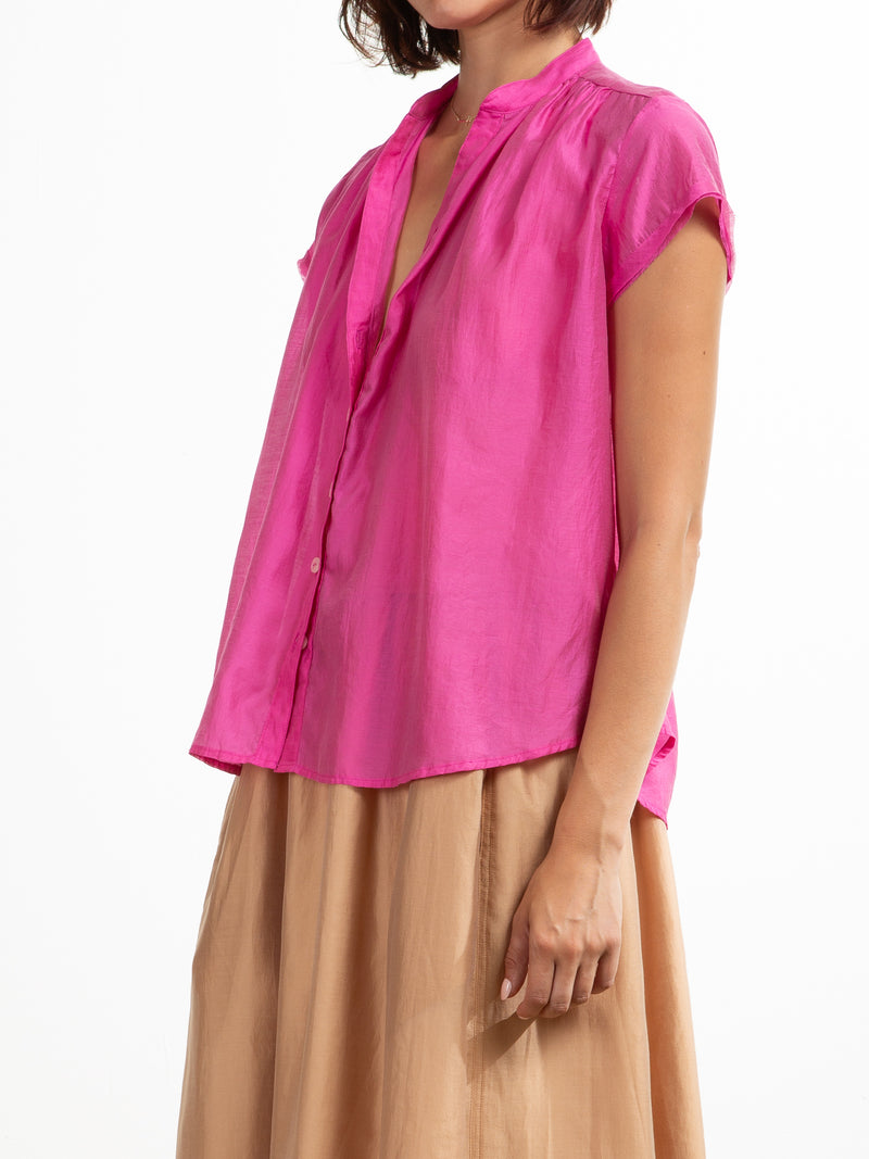 Blaire Shirt in Gossamer - Orchid