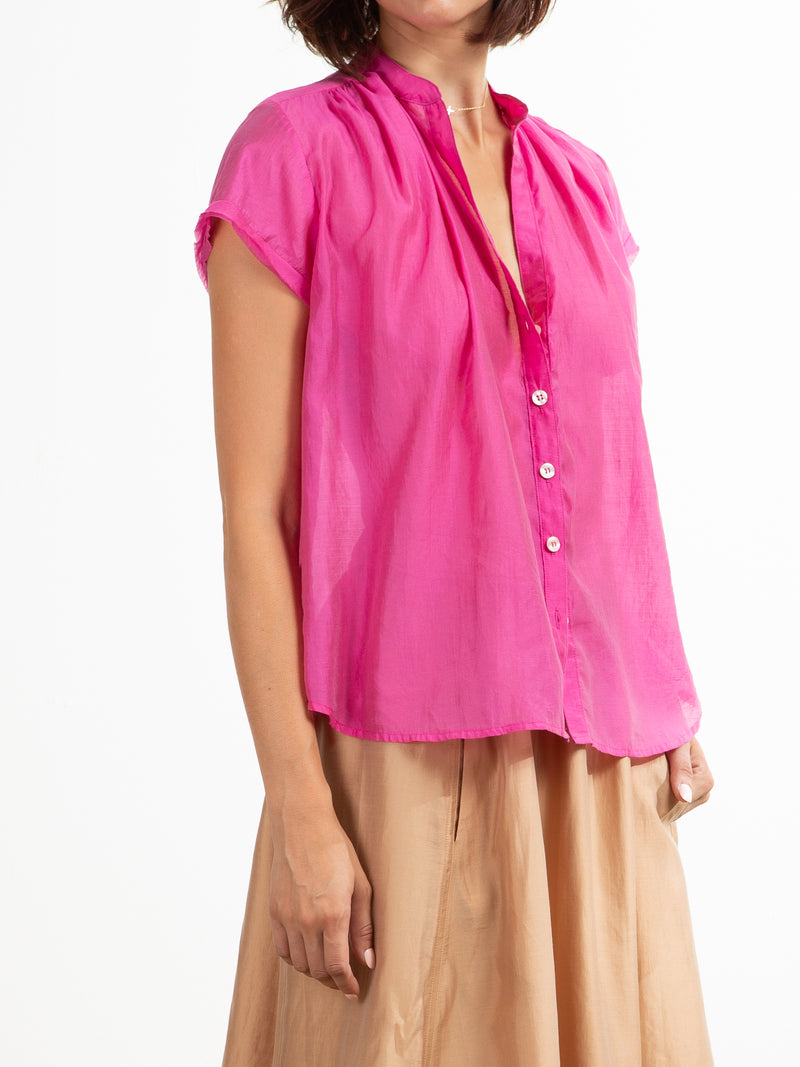 Blaire Shirt in Gossamer - Orchid