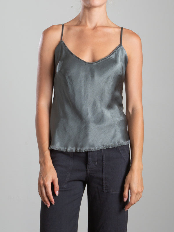 Dawn Cami in Vintage Satin - Nori