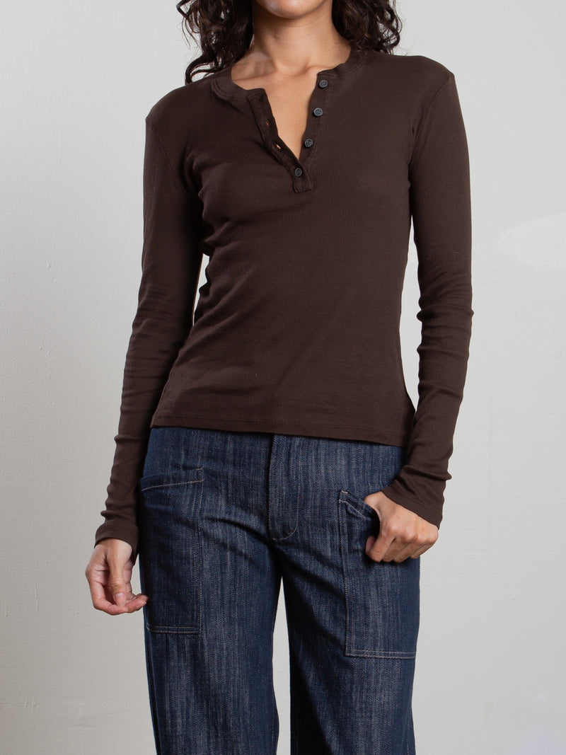 Jude Henley in Lightweight Rib - Bittersweet