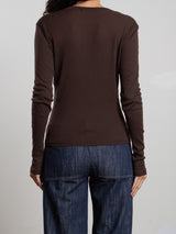 Jude Henley in Lightweight Rib - Bittersweet