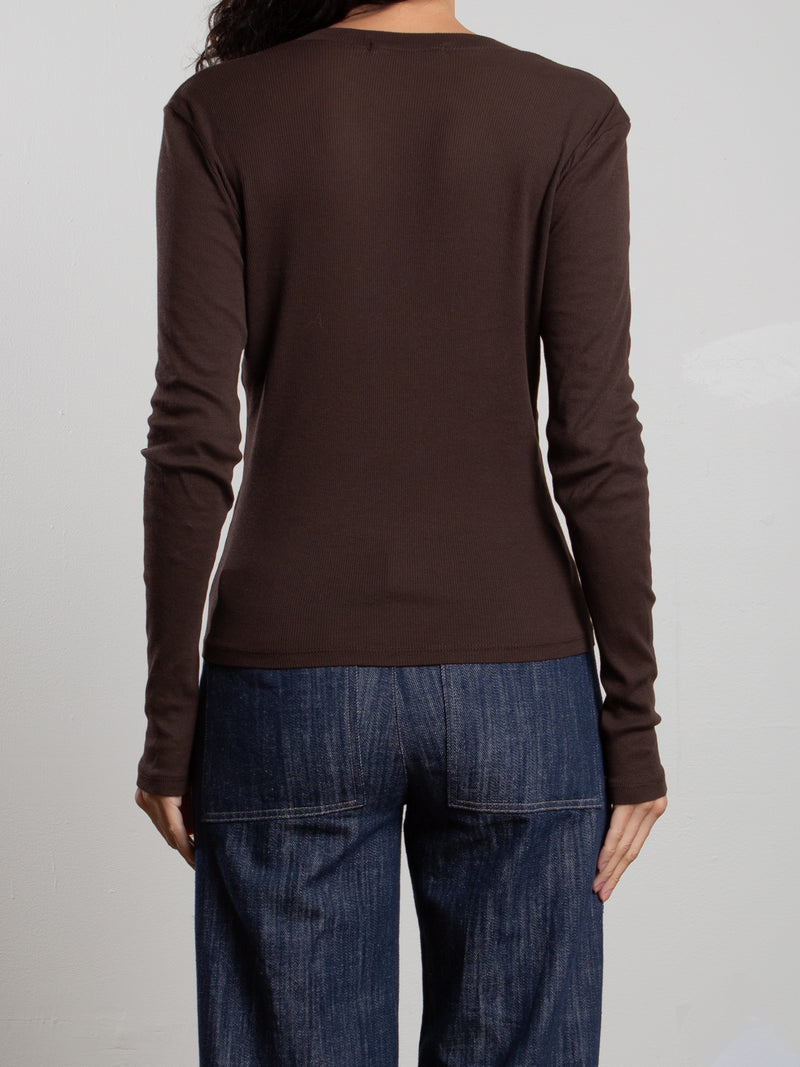 Jude Henley in Lightweight Rib - Bittersweet