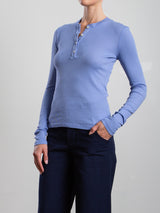 Jude Henley in Lightweight Rib - Blue Jay