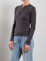 Jude Henley in Lightweight Rib - Pewter