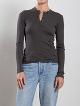Jude Henley in Lightweight Rib - Vintage Black