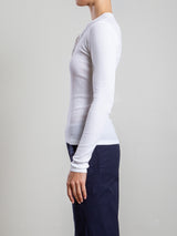 Jude Henley in Lightweight Rib - White