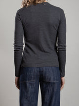 Jude Henley in Thermal - Dark Heather Grey