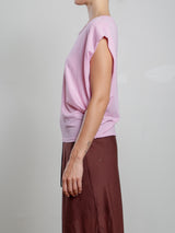 Terrance Tuck Tee in Tissue Jersey - Bubble