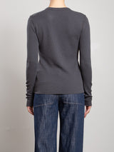 Jimmy Long-Sleeve Tee in Thermal - Vintage Black