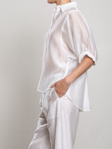 Claude Shirt in Gossamer - White