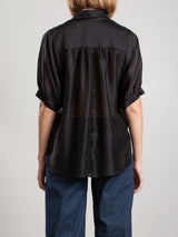 Claude Shirt in Gossamer - Black