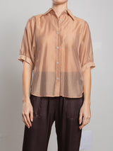 Claude Shirt in Gossamer - Brulee