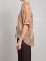 Claude Shirt in Gossamer - Brulee