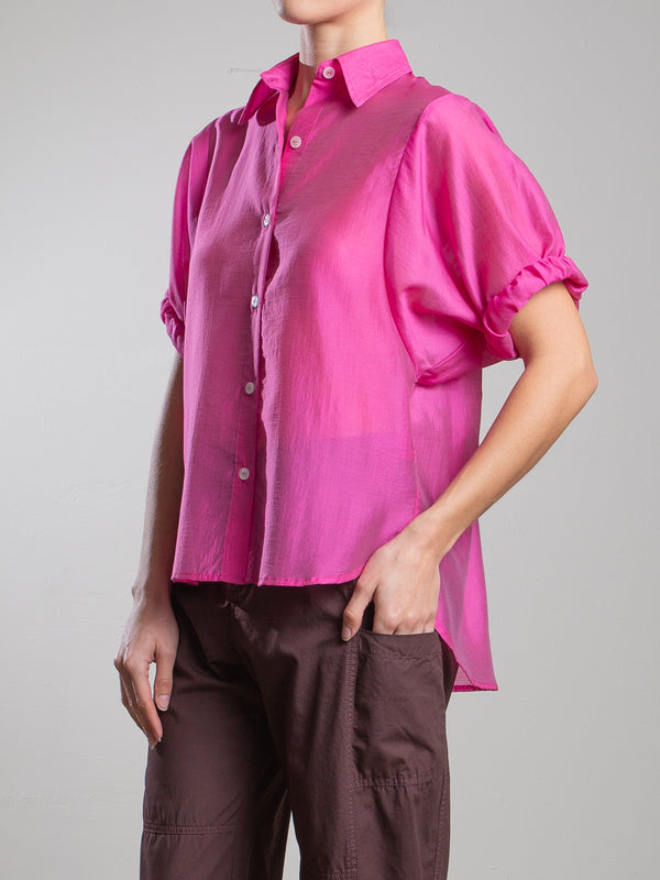 Claude Shirt in Gossamer - Orchid