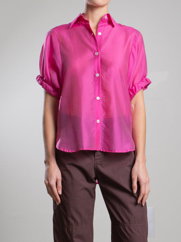 Claude Shirt in Gossamer - Orchid