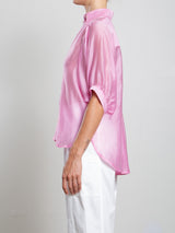 Claude Shirt in Gossamer - Peony