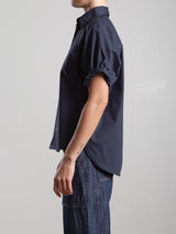 Claude Shirt in Marbella Poplin - Ink