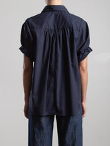 Claude Shirt in Marbella Poplin - Ink