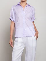 Claude Shirt in Spanish Voile - Wisteria