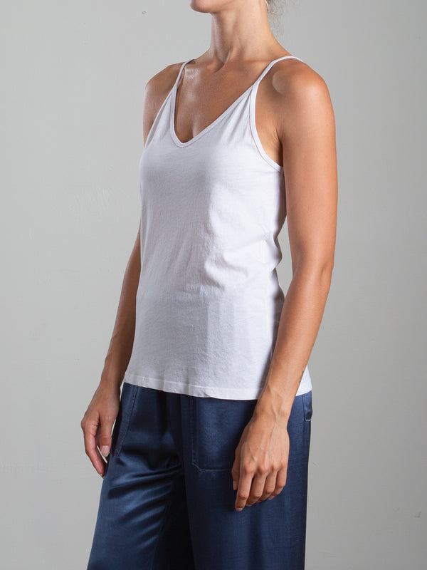 Camelia Cami in Lightweight Jersey - Fog