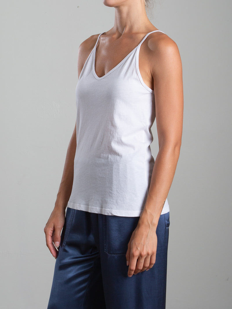 Camelia Cami in Lightweight Jersey - Fog