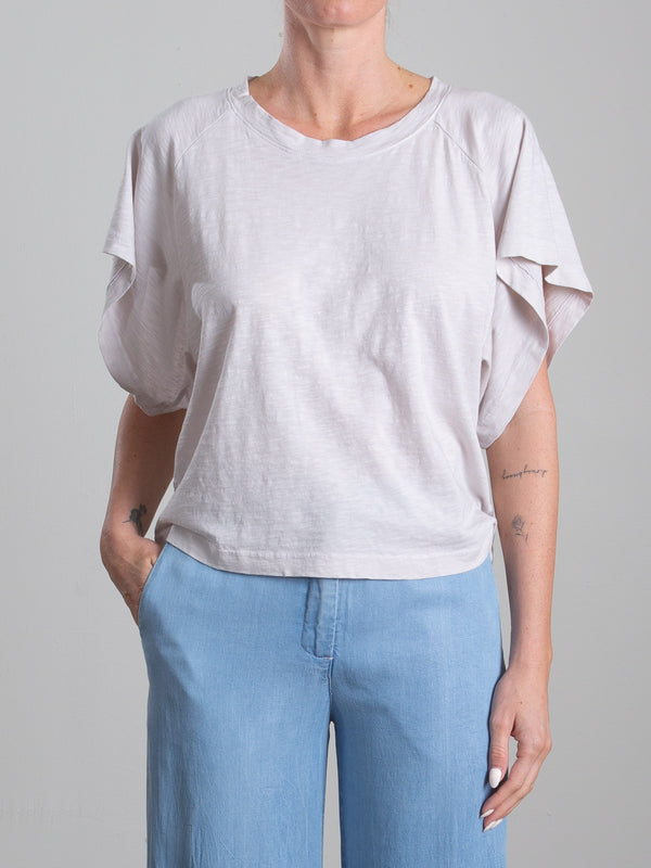 Kimono Tee in Supima Slub - Fog