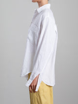 Jessie Shirt in French Linen - White