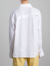 Jessie Shirt in French Linen - White