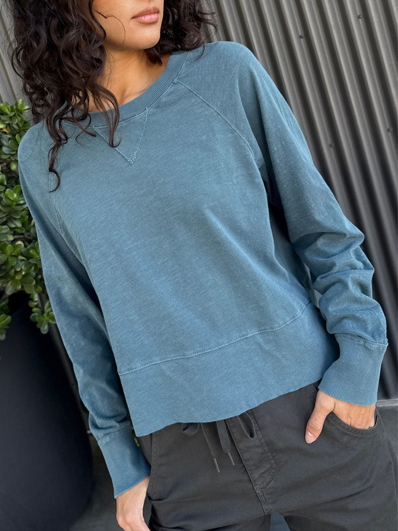 Simon Tee in Supima Slub - Sea