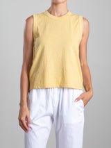 Liv Tank in Supima Slub - Bamboo