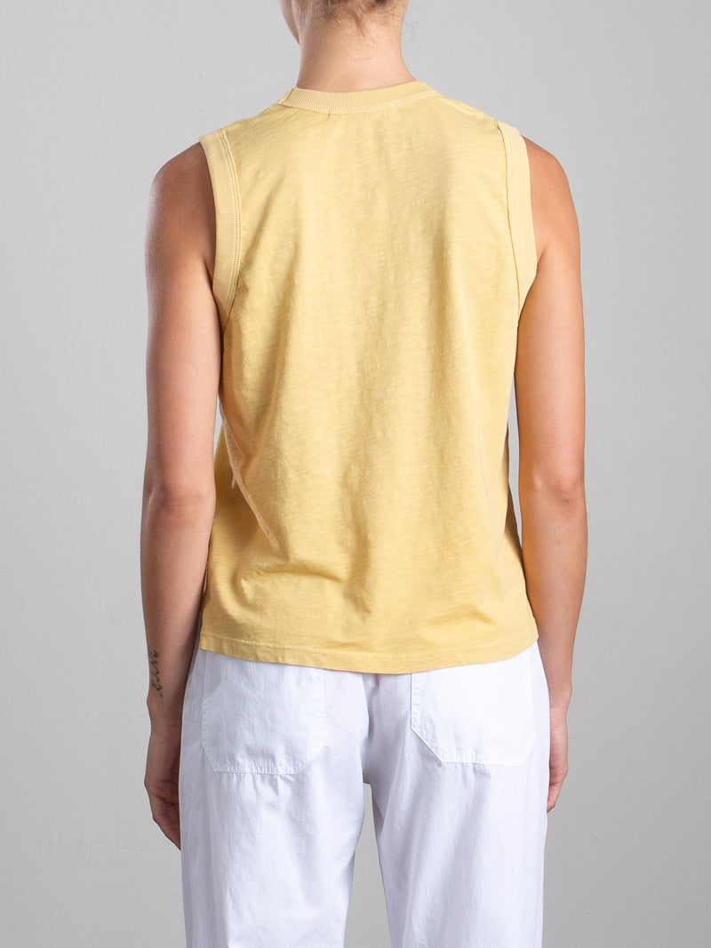 Liv Tank in Supima Slub - Bamboo