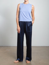 Liv Tank in Supima Slub - Blue Jay