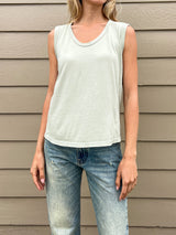 Florence Tank in Lightweight Jersey - Matcha