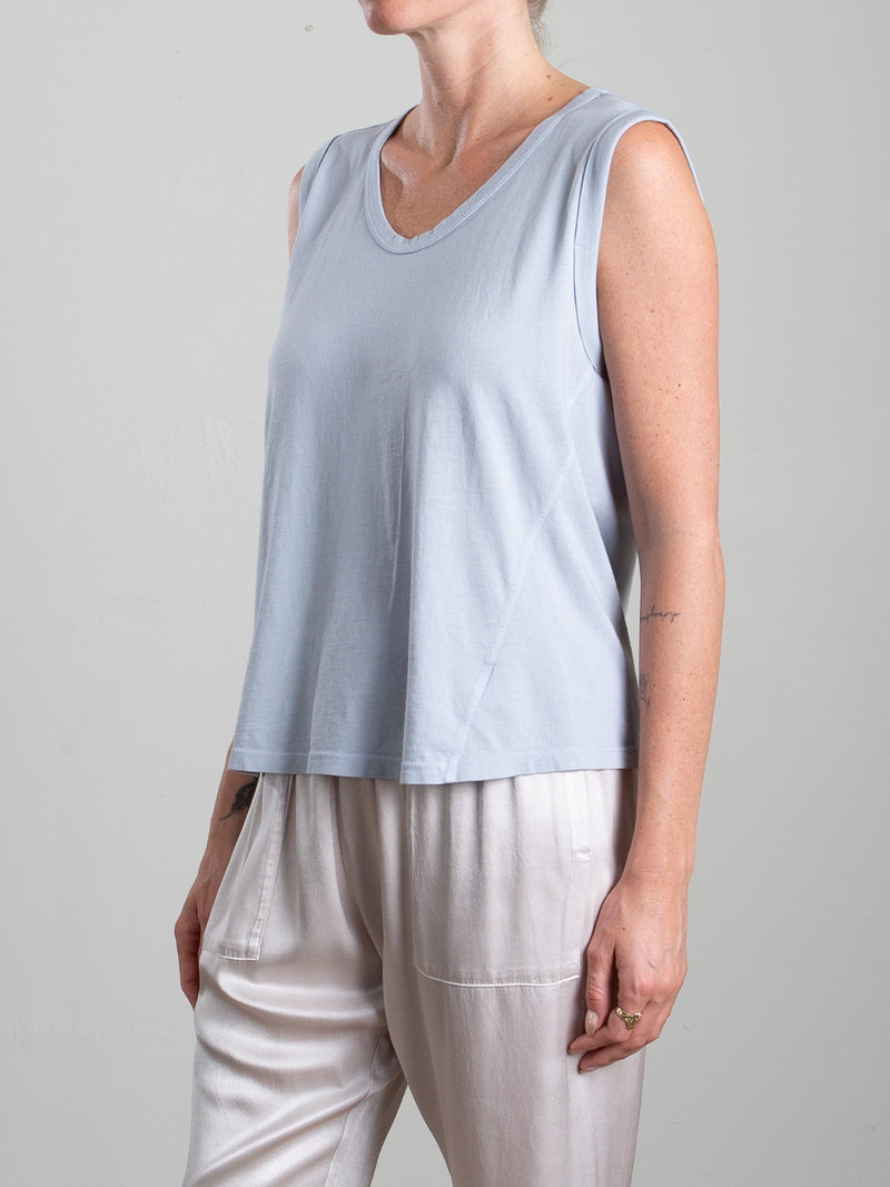 Florence Tank in Lightweight Jersey - Breeze