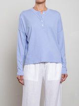 Kat Henley in Supima Slub - Blue Jay