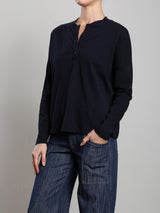 Kat Henley in Supima Slub - Black