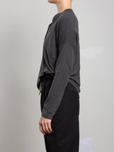 Kat Henley in Supima Slub - Vintage Black