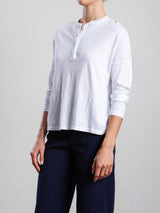 Kat Henley in Supima Slub - White