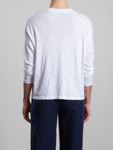 Kat Henley in Supima Slub - White