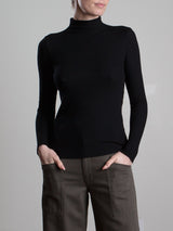 Cole Mockneck in Thermal - Black