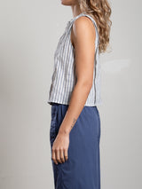 Jillian Top in Heritage Dobby - Ivory