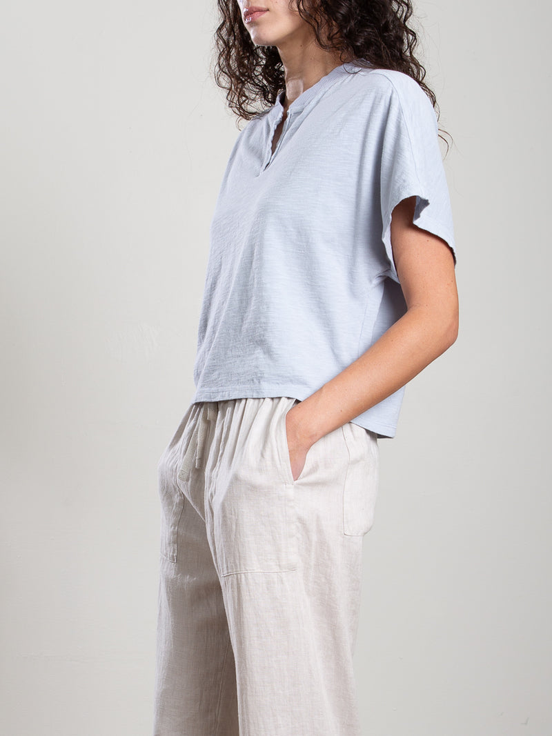 Iris Tee in Supima Slub - Breeze