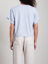 Iris Tee in Supima Slub - Breeze