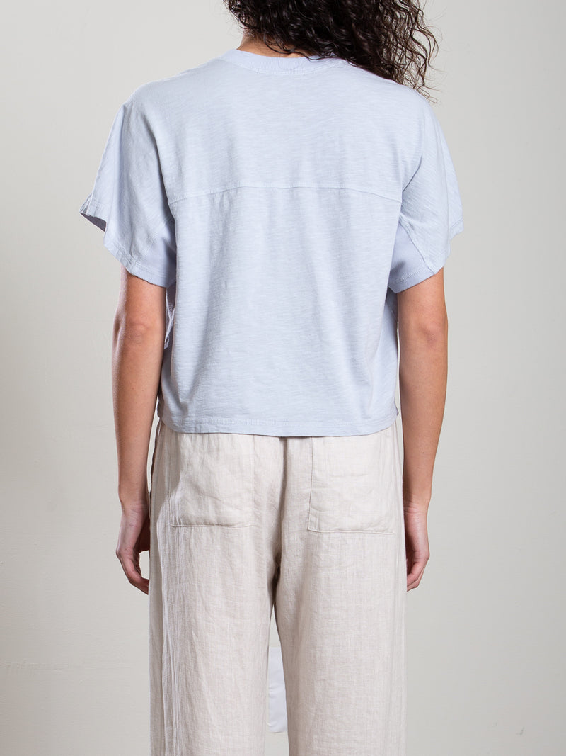 Iris Tee in Supima Slub - Breeze
